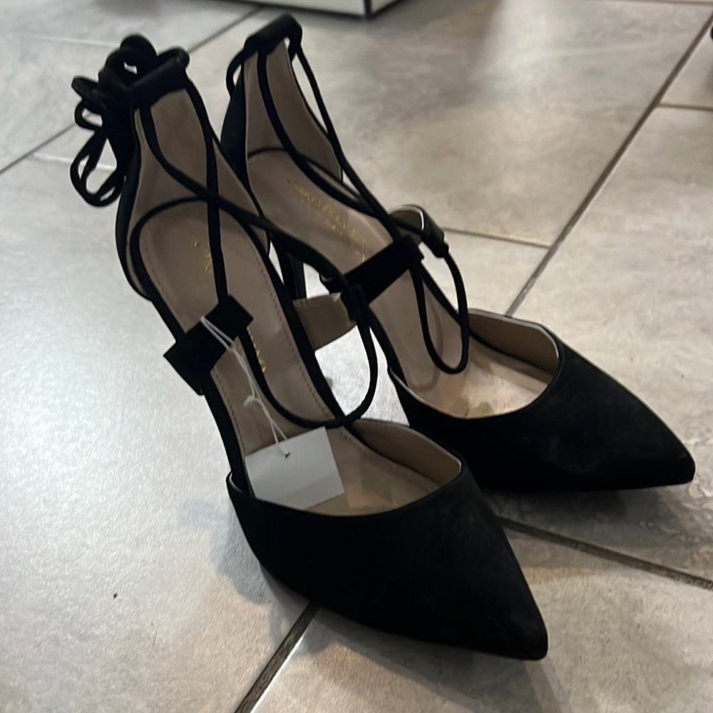 Christian Sirano Womens Harper Ankle Heels, new with tag
